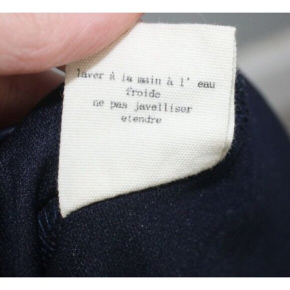 Urban Outfitters Silence + Noise Mini Dress Navy Blue Strapless Y2k Formal Retro - Picture 4 of 7